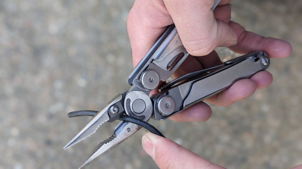 multi-tool - the replaceable wire cutter jaws (as seen here on the wave ) on some...